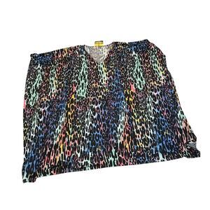 Carla Christoph Houston Vibrant Caftan Tunic One Size Tunic